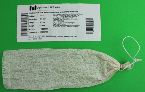 Walsroder FR 55/25 | 25Stück | natur Salamioptik